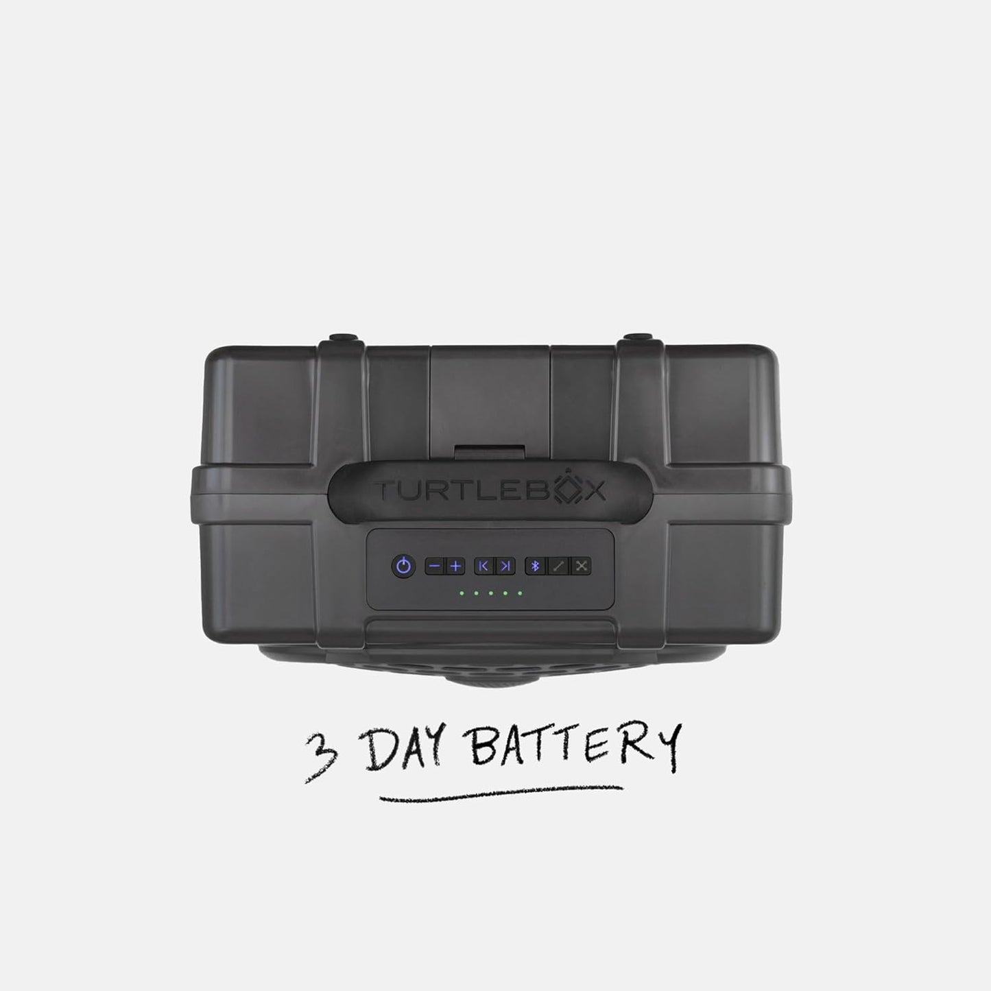 Turtlebox Original Gen 3: Portable Outdoor Bluetooth Speaker – Ultra-Loud (120dB), Waterproof (IP67), Rugged, Impact-Resistant, 3-Day Battery | Party Mode: Unlimited Pairing Stereo, Gray/Tan