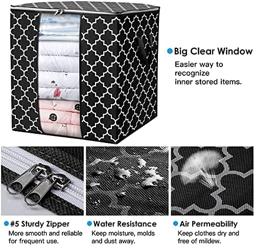 Storage Bags 2 Pack 100L Clothes Organization and Storage Containers - Image 5
