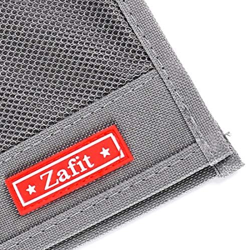 Zafit Bedside Storage Organizer, Table Cabinet Bedside Organizer Caddy for Remotes Phone Glasses (Classic 4 Pockets-Grey) - Image 5