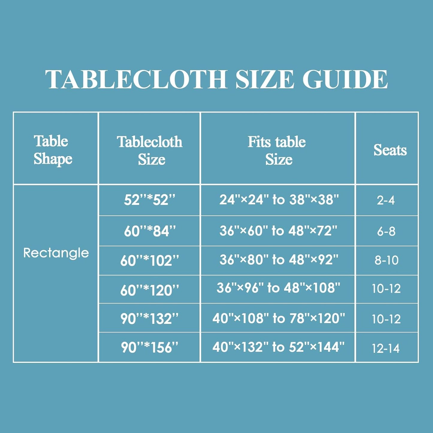 VidaFete Tablecloth 10 Pack 90 * 156inch Rectangle Table Cloth Polyester, Stain Wrinkle Resistant Polyester Dining Table Cover for Kitchen Dinning Party Wedding Rectangular Buffet Decoration(Ivory)