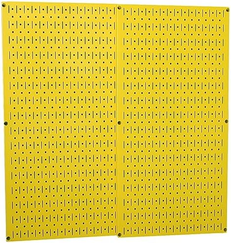 Yellow Metal Pegboard by Wall Control - 2 Pack by Wall+Control