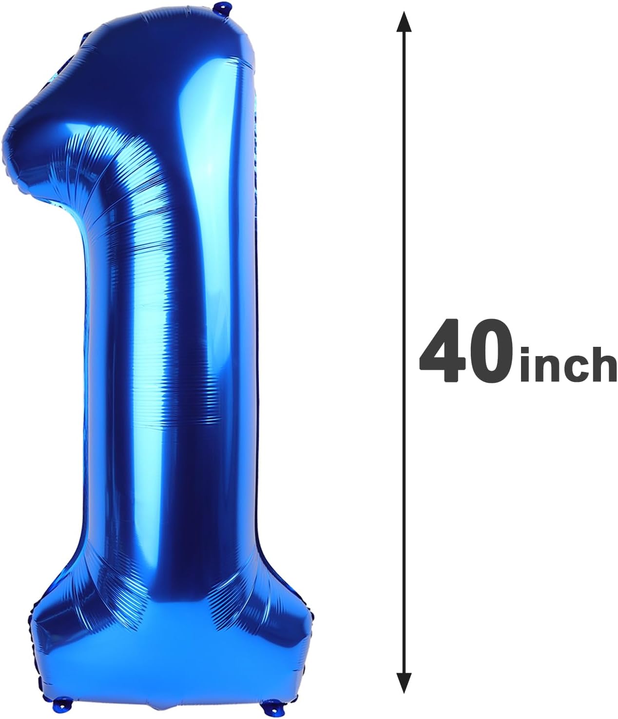 Giant Navy Blue 100 Balloon Number 40 Inch, 100 Number Balloons Birthday Supplies, 100 Year Old Birthday Party Celebration, 100 Balloons Graduations Anniversary Decorations