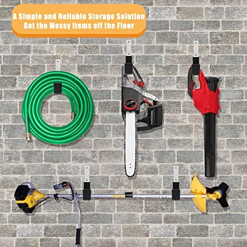 Heavy Duty Garage Utility Hooks, Wall Mount Ladder Hangers, 2S - Image 5