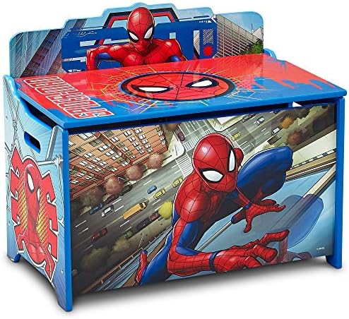 Delta Children Deluxe Toy Box, Spider-Man by DeltaChildren