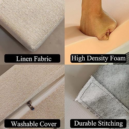 SAMTY Bed Gap Filler for headboard Space Gap Filler Bolster Stopper 36x8x8 - Image 4