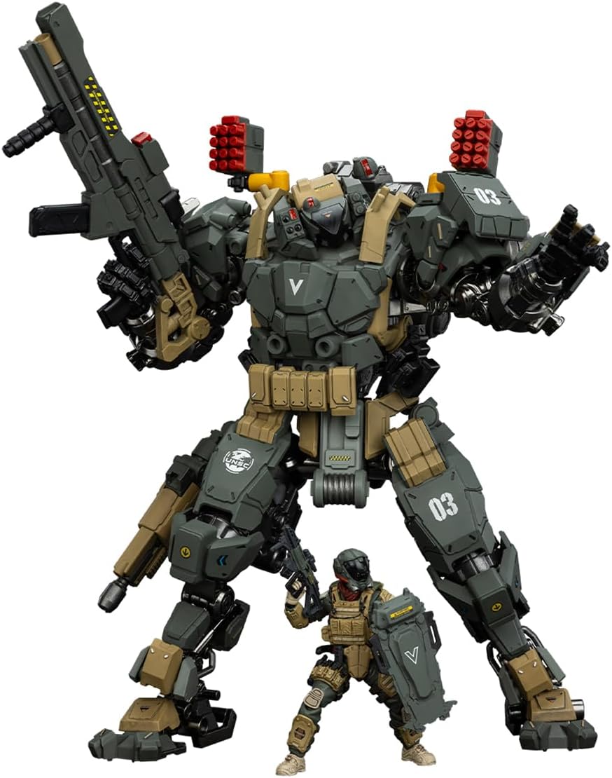 JOYTOY 1/18 Action Figure Battle for The Stars Tyrant-03 Tactical Type Collection Model