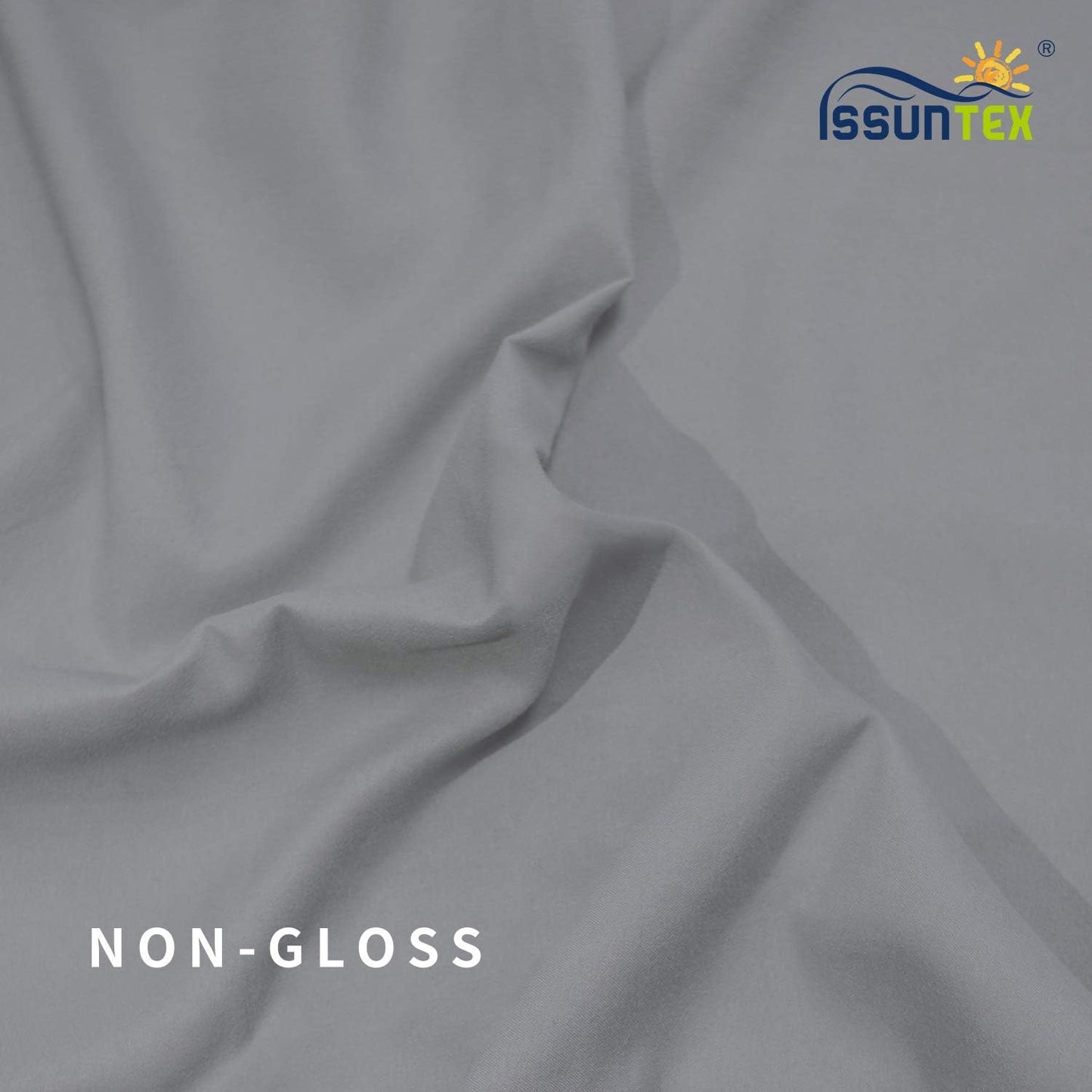 ISSUNTEX 5X7 ft Background Muslin Backdrop, Photo Studio, Collapsible High Density Screen for Video Photography and Television-Gray