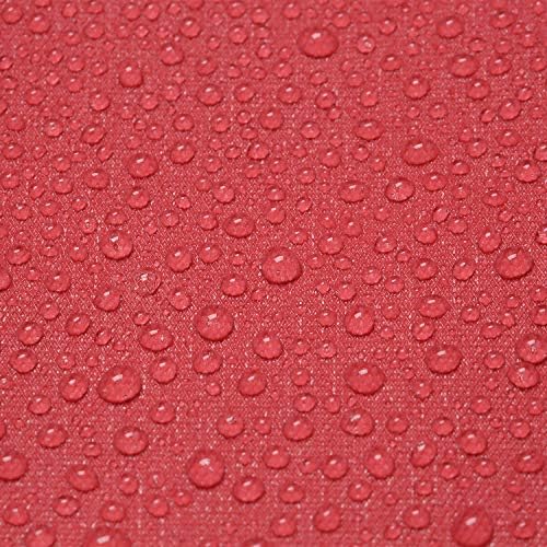 Sattiyrch Christmas Tree Storage Bag,Fits Up to 9 ft Tall Artificial Tree,Heavy Duty 600D Canvas Red Christmas Tree Storage Container with Sleek Dual Zipper and Durable Handles - Image 6