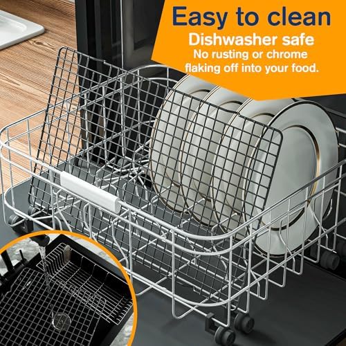 2 PCS Cooling Racks for Cooking and Baking, 10" x 16", Black - Image 5