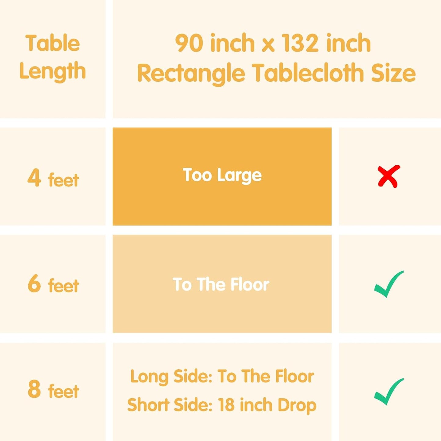 BRILLMAX 6 Pack Navy Blue Tablecloths for 6 Foot Rectangle Tables 90 x 132 Inch - 6ft Rectangular Bulk Linen Polyester Fabric Washable Cloth Cover for Wedding Reception Banquet Birthday Party