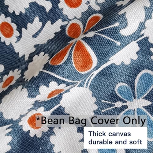 YuppieLife Stuffed Animal Storage Bean Bag Cover, 38" Velvet Toy Organizer - Image 3