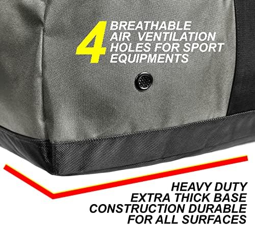 Fitdom 132L 36" Extra Large Heavy Duty Equipment Travel Storage Duffle Bag - Image 3