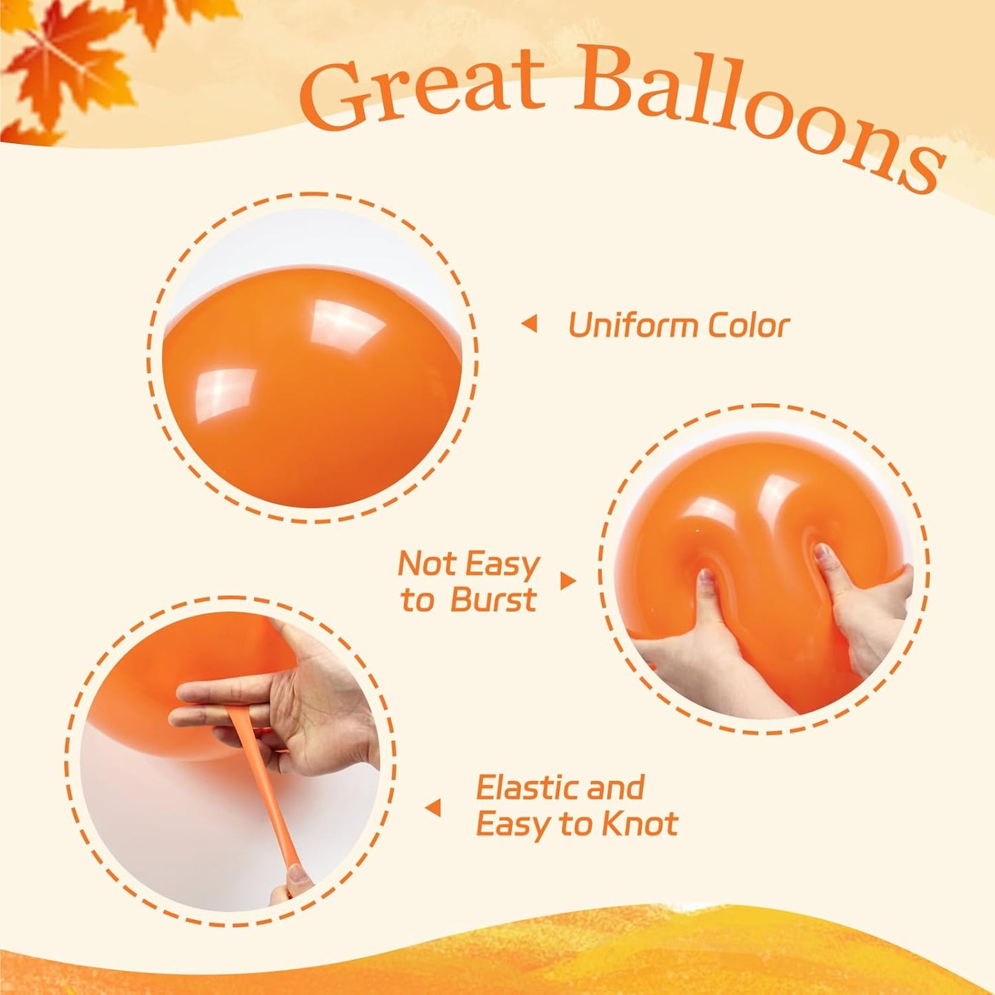 60pcs 12inch Fall Thanksgiving Balloons with Burgundy Burnt Orange Pastel Mustard Yellow Metallic Gold Confetti Autumn Balloons for Fall Thanksgiving Pumpkin Baby Shower Birthday Party Decorations