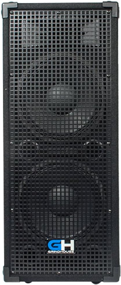 Grindhouse Speakers - GH210L-Pair - Pair of Passive Dual 10 Inch 2-Way PA/DJ Loudspeaker Cabinets - 1050 Watt each Full Range PA/DJ Band Live Sound Speaker