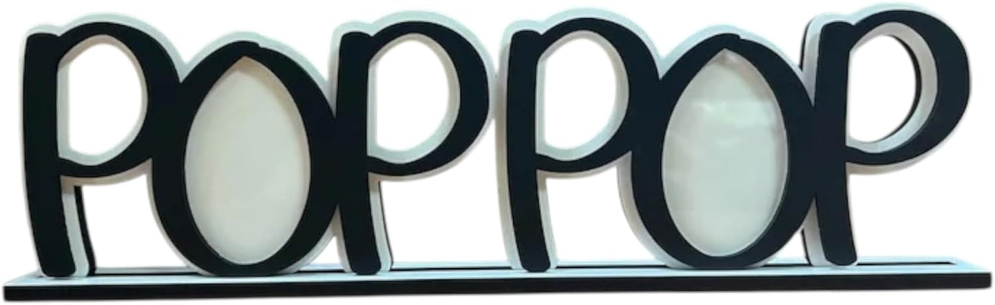 Gift for PopPop, Picture frame for Grandpa, Grandpa picture frame, Pop Pop picture frame, Gift for new papa, Grandparent photo frame (PopPop)