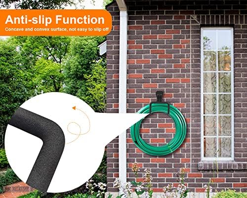Heavy Duty Hose Hanger Garden Hose Storage Water Hose Holders for Outside - Image 3