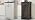 13 Gallons Tilt Out Trash Can Cabinet Freestanding Grey - Image 7