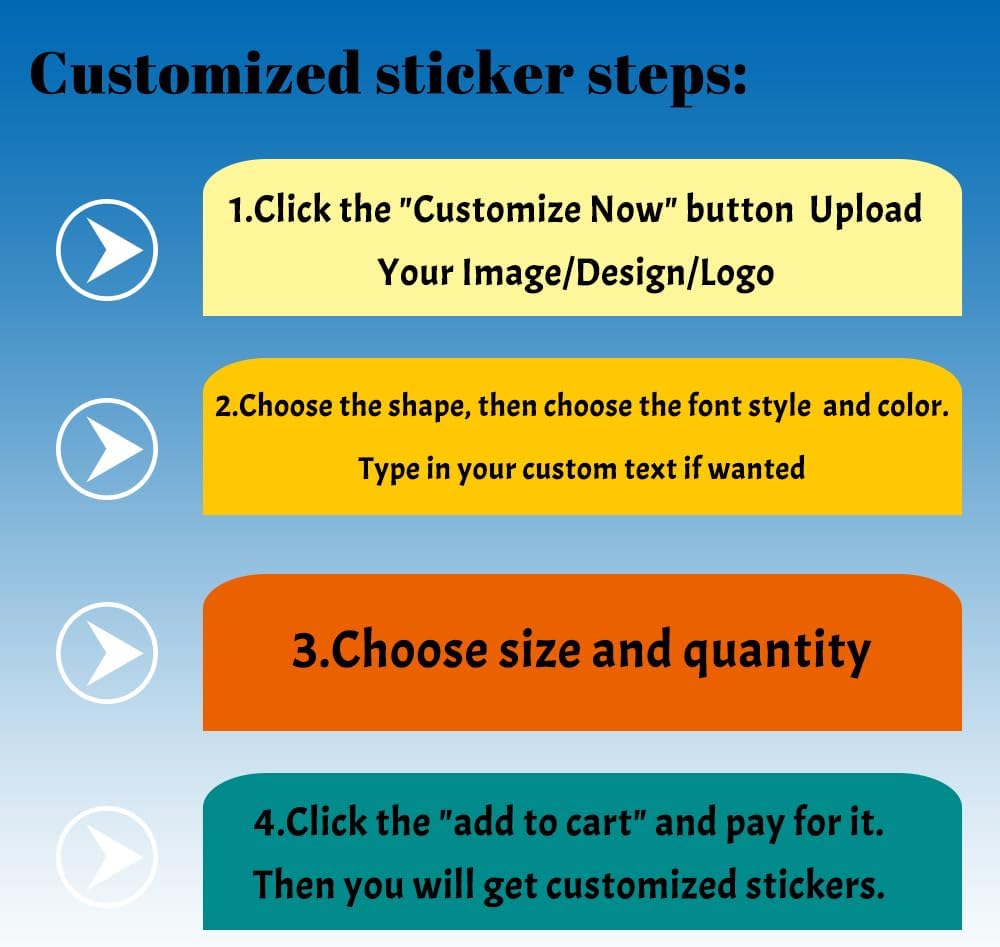 Custom Stickers 70-1000 Personalized Labels for Birthday Party Wedding, Customized Stickers for Business Logo(2-Oval)