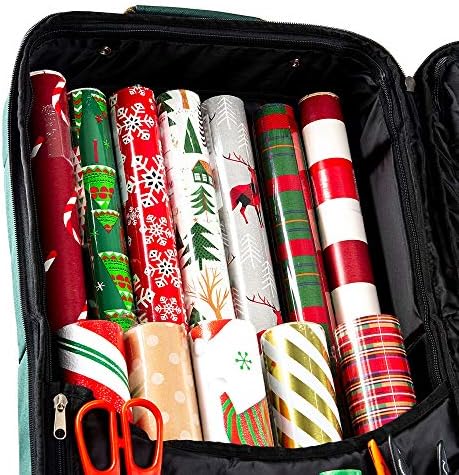 Gift Bag Wrap and Craft Organization Storage, Holds 14 (40 in) Rolls & More - Image 5