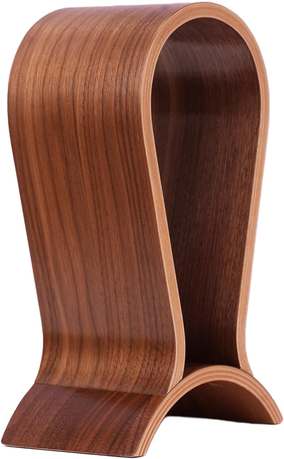 Wood Headphone Stand for Desk - Headset Holder Cute Gaming Wooden Headphones Hanger Hook Rack Base Storage Head Phone Accessories