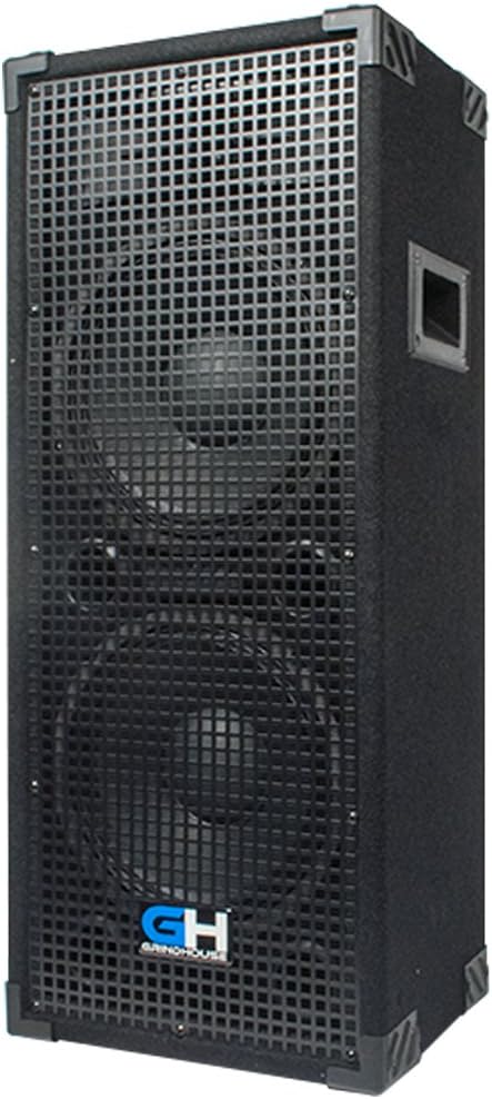 Grindhouse Speakers - GH210L-Pair - Pair of Passive Dual 10 Inch 2-Way PA/DJ Loudspeaker Cabinets - 1050 Watt each Full Range PA/DJ Band Live Sound Speaker