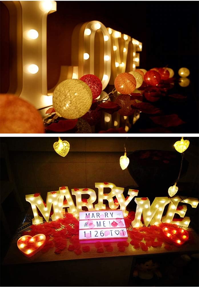 MUMUXI Marquee Light Up Letters | Large Light Up Numbers | Battery Powered and Bright with Every Letter of The Alphabet | for Wedding, Birthday, Party, Celebration, Christmas or Home Decoration (V)