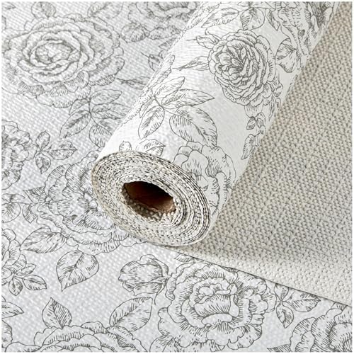 Drawer and Shelf Liner for Kitchen Cabinets, Rose, 18IN X 20FT by ALIUNI