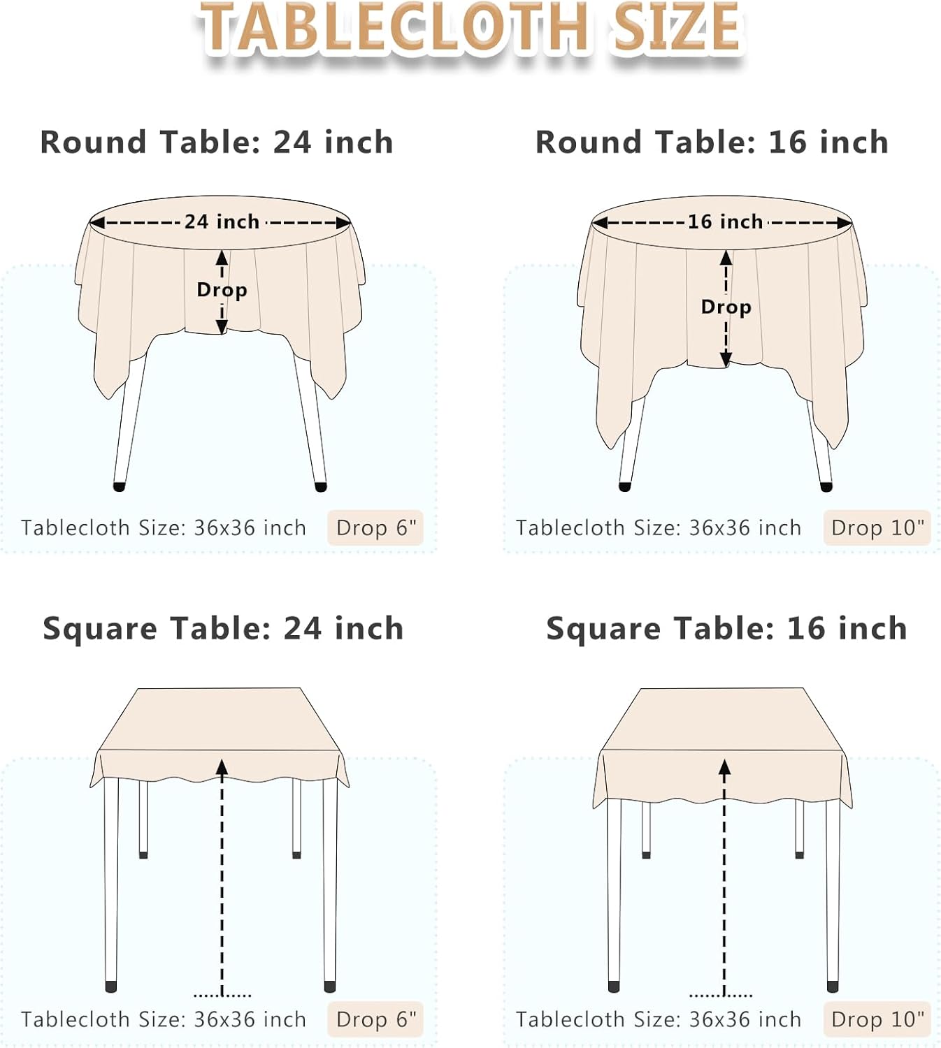 ShinyBeauty Sequin Tablecloth-Gold Sequin Table Overlay and Sequin Tablecloth/Linen for Wedding/Party/Event/Decoration-Gold (36inx36in)