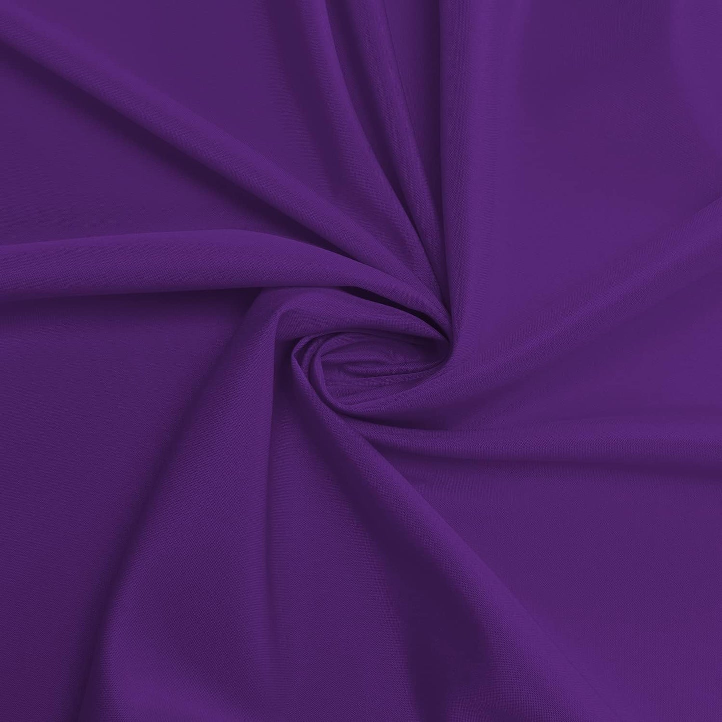 sancua Round Tablecloth - 60 Inch - Water Resistant Spill Proof Washable Polyester Table Cloth Decorative Fabric Table Cover for Dining Tables, Buffet Parties and Camping, Purple