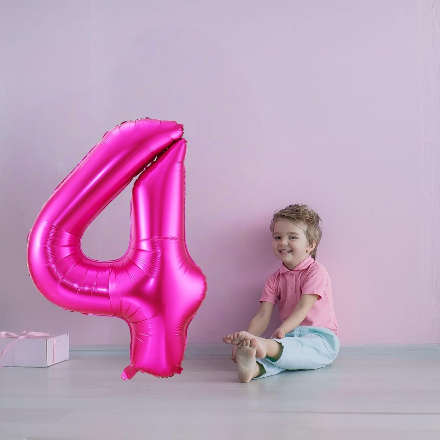Hot Pink 9 Balloon,40 Inch Number 9 Balloon,9 Birthday Balloon Decorations, Foil Mylar Helium 9 Balloon Number for Birthday Party Decorations