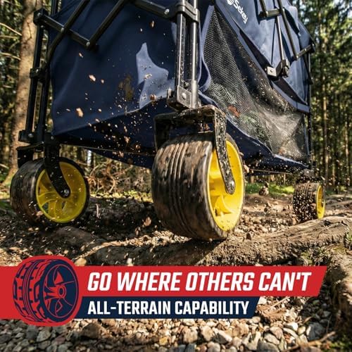 Sekey 400L Double-Decker Wagon, 500 lb Capacity, 50 in Extender - Image 4