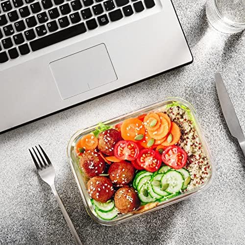M MCIRCO 24 Piece Glass Food Storage Containers with Lids,Green - Image 5