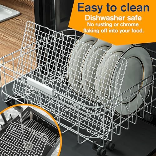 2 PCS Cooling Racks for Cooking and Baking, 10" x 16", Silver - Image 5