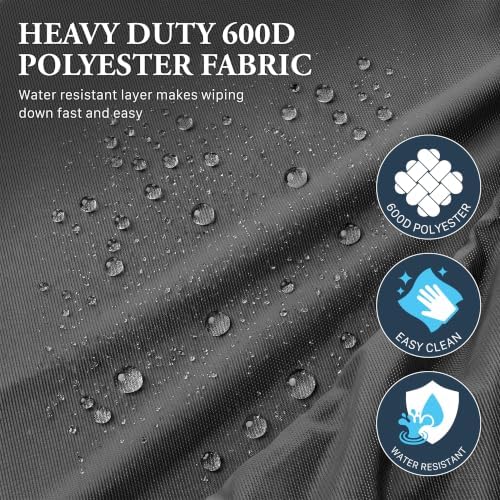 Simple Houseware Heavy Duty 3-Bag Laundry Sorter Rolling Cart, Dark Grey - Image 4