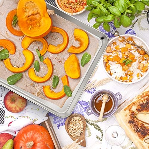 P&P CHEF 19.6 Inch Baking Sheet with Rack Set, Pans with Flat Racks - Image 7