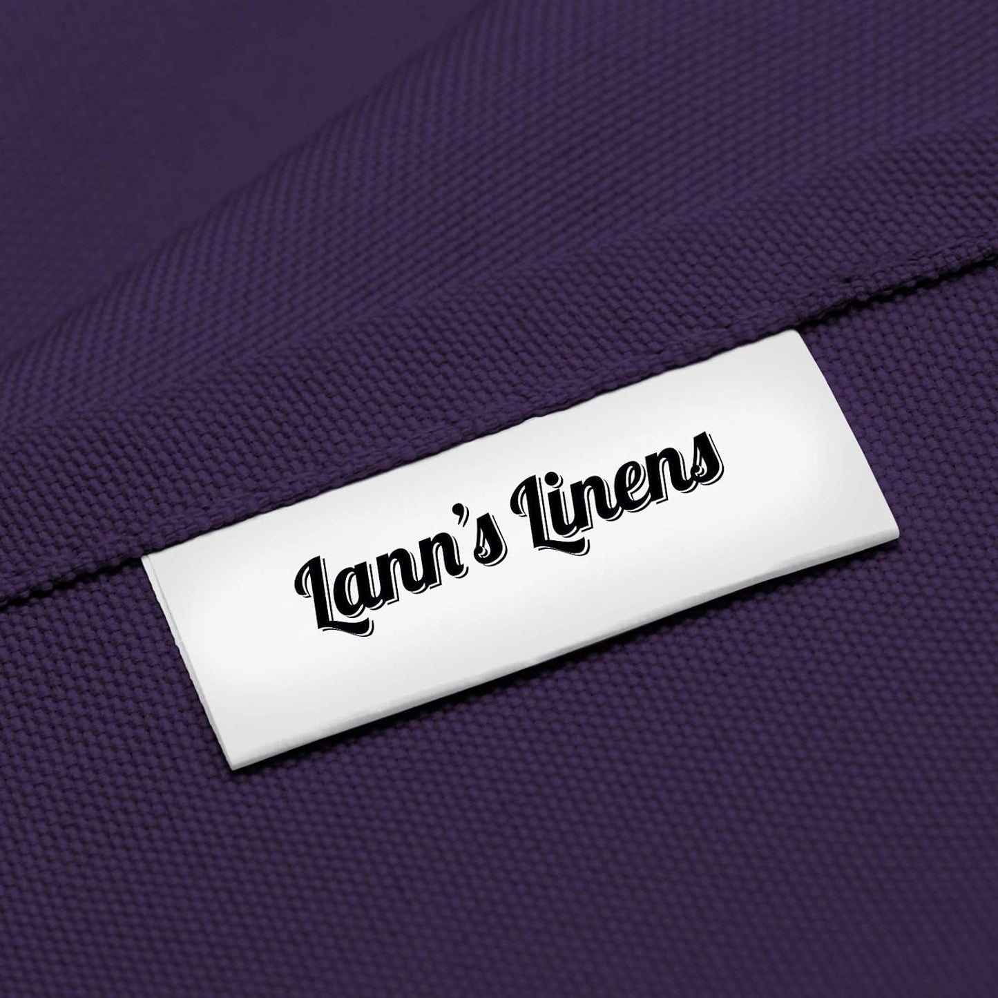Lann's Linens - 10 Premium 70" Square Tablecloths for Wedding/Banquet/Restaurant - Polyester Fabric Table Cloth - Purple