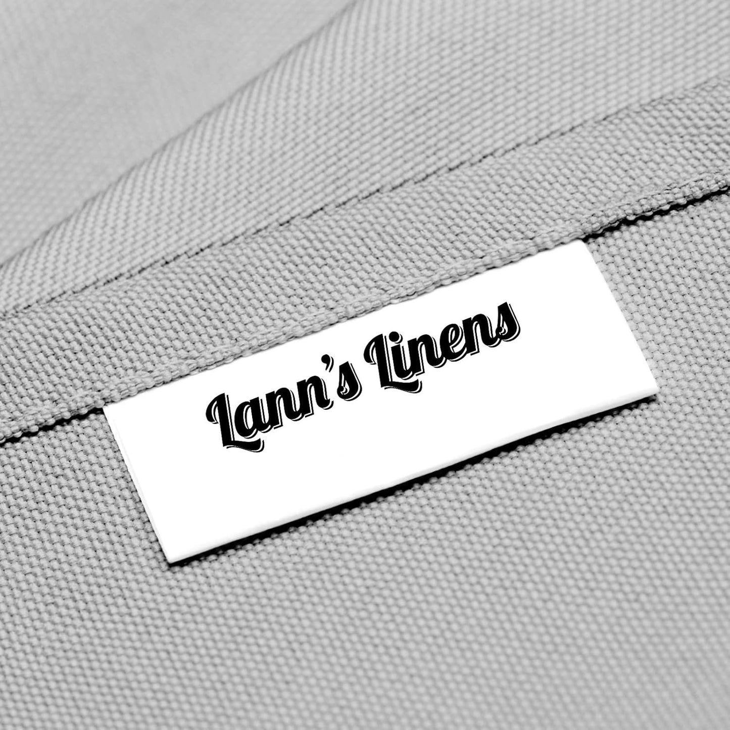 Lann's Linens - 70" Square Premium Tablecloth for Wedding/Banquet/Restaurant - Polyester Fabric Table Cloth - Silver