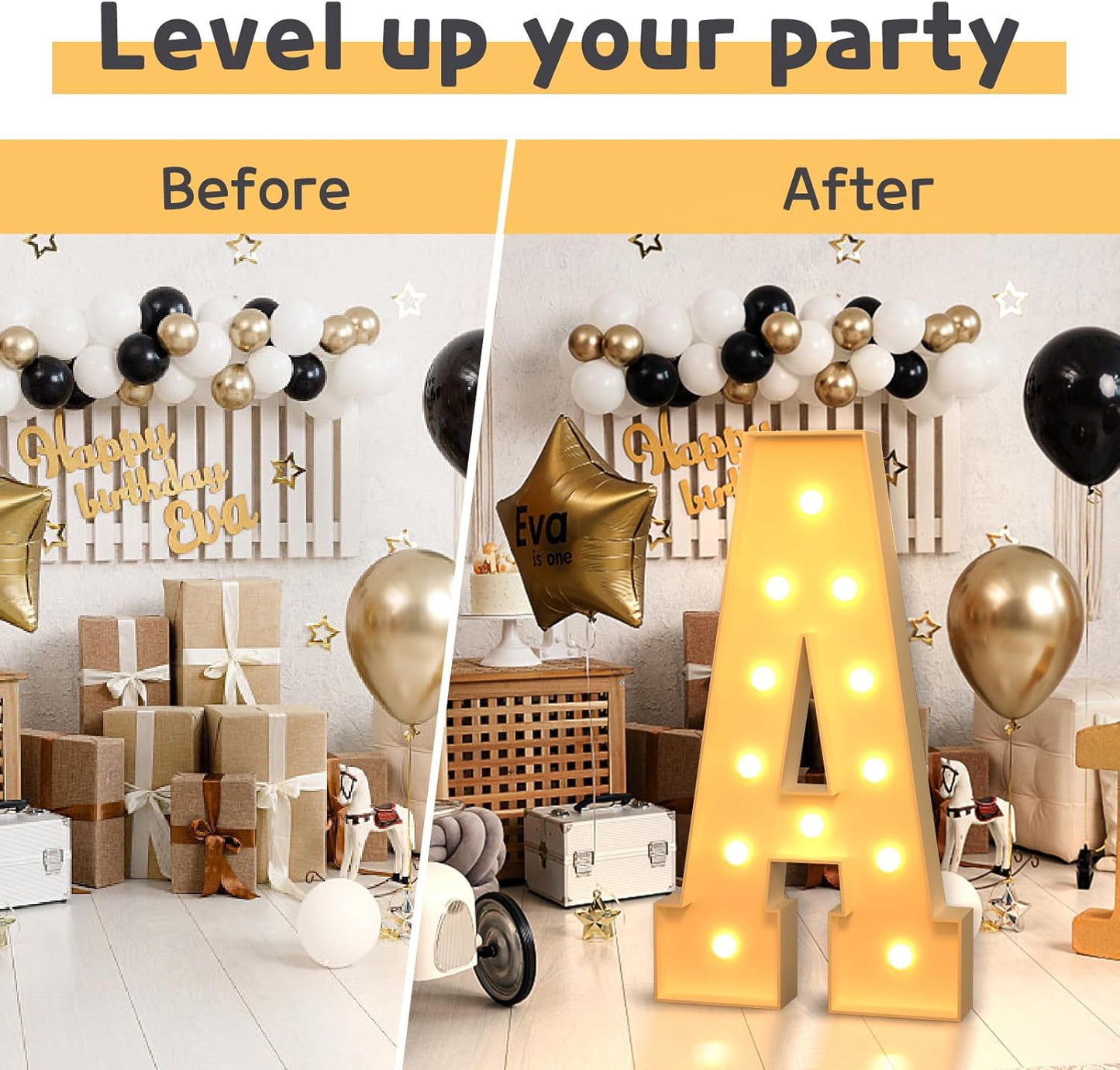 imprsv 4FT Marquee Light Up Letters for Birthday Party Decorations Large Marquee Letters for Wedding Event Bridal Shower Engagement Anniversarty Party Decor,Letter G