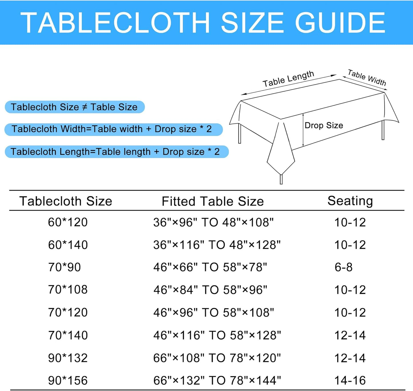 Hiasan Faux Linen Rectangle Tablecloth - Wrinkle and Stain Resistant Washable Table Cloth for Kitchen Dining Room Holiday Table Cover for Dinner, Beige, 60 x 140 Inch