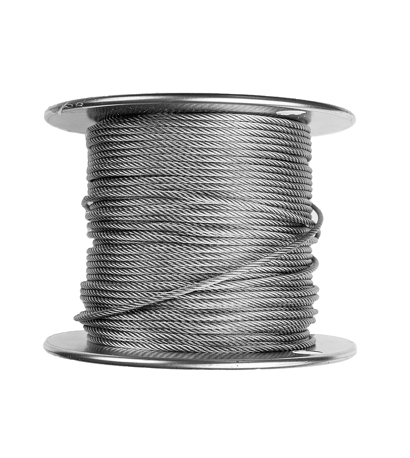 Laureola 1/8" 7x19 Stainless Steel Aircraft Wire Rope 304 Grade (200ft)