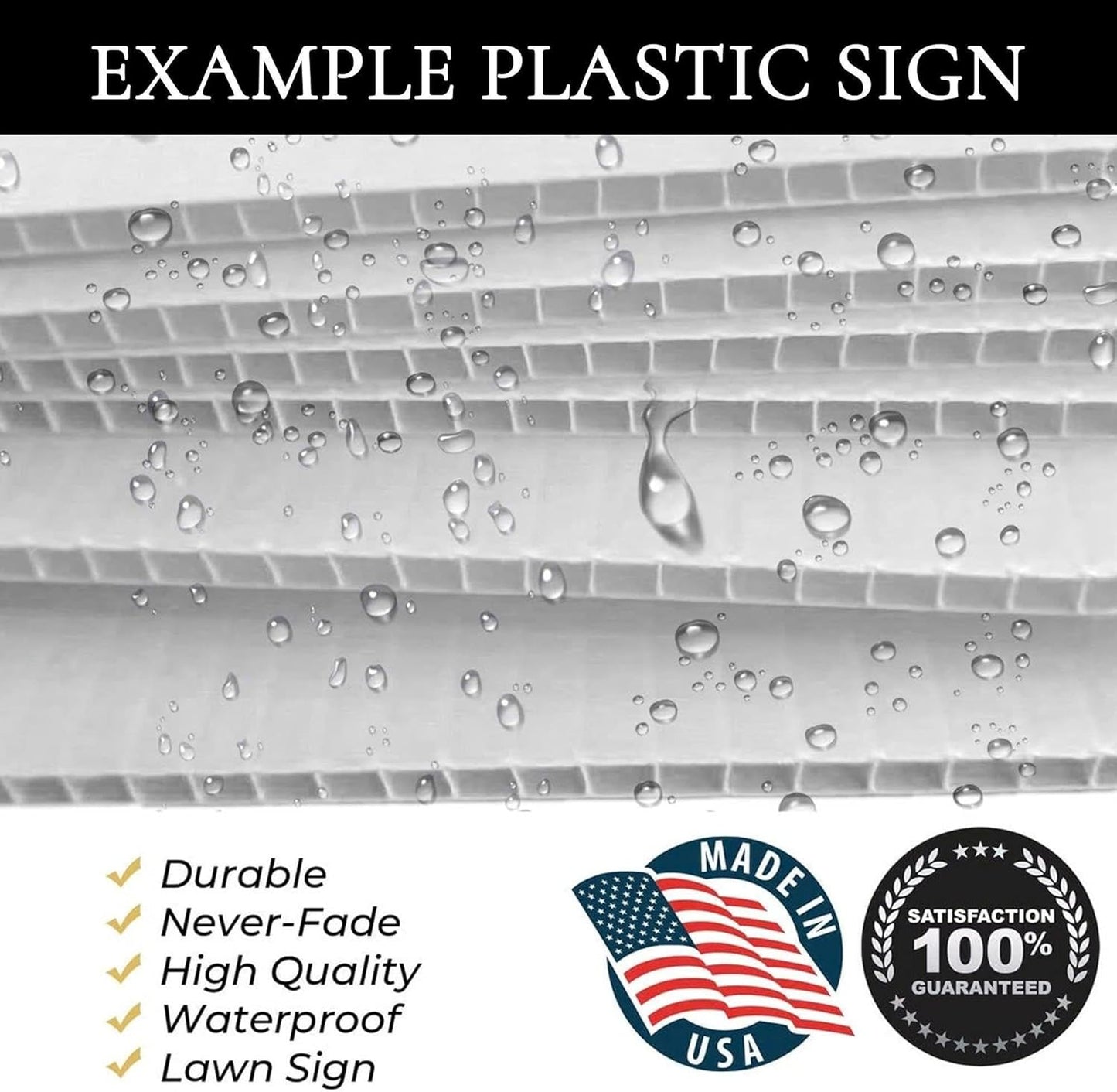 Welcome Wedding Signs, Minimalist Glad You're Here Wedding Sign Decorations Signage 12" X 18" (Small), 27" (Medium), 36" (Large), Plastic, Modern, Pole Mount, Weather