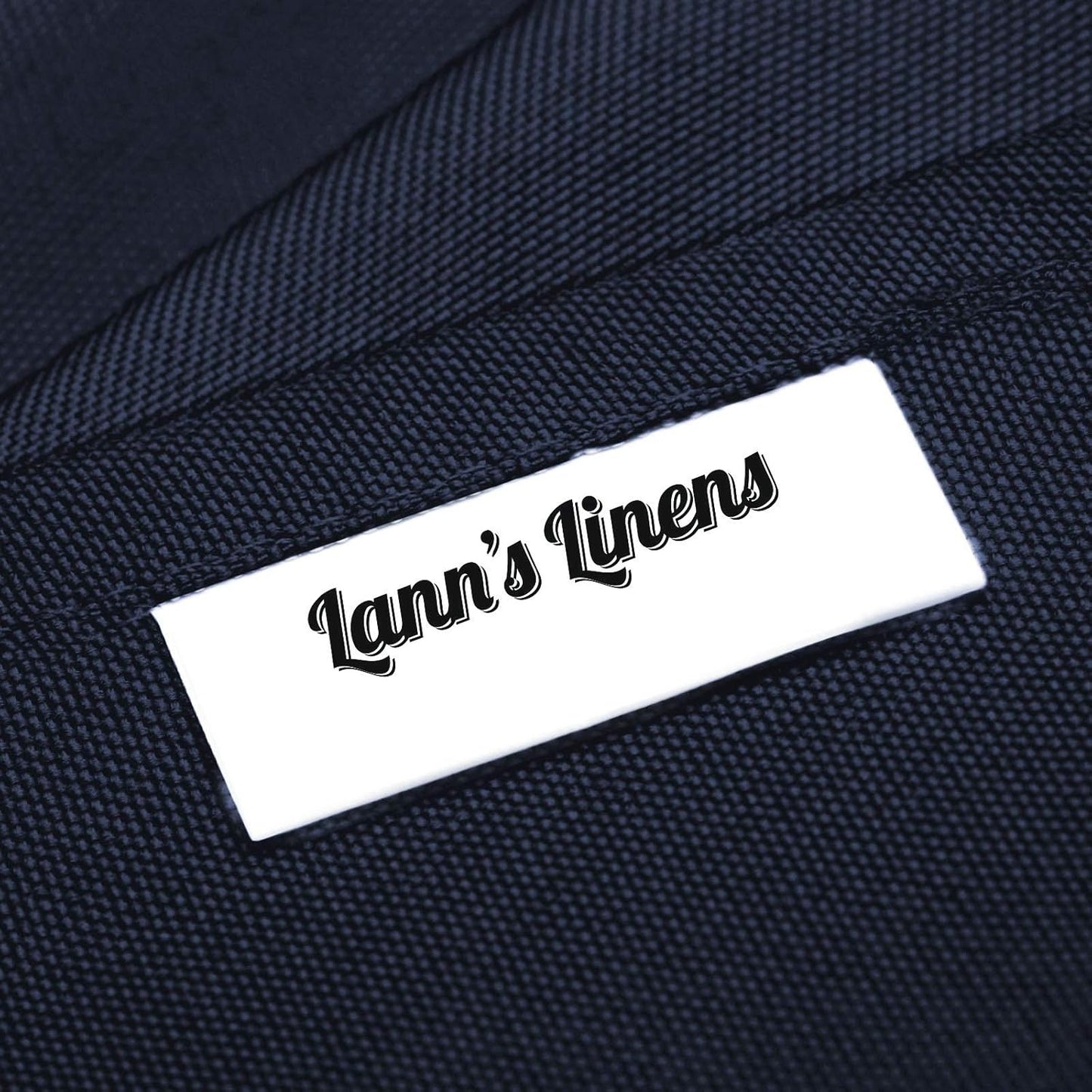 Lann's Linens - 10 Premium 90" x 156" Tablecloths for Wedding/Banquet/Restaurant - Rectangular Polyester Fabric Table Cloths - Navy Blue