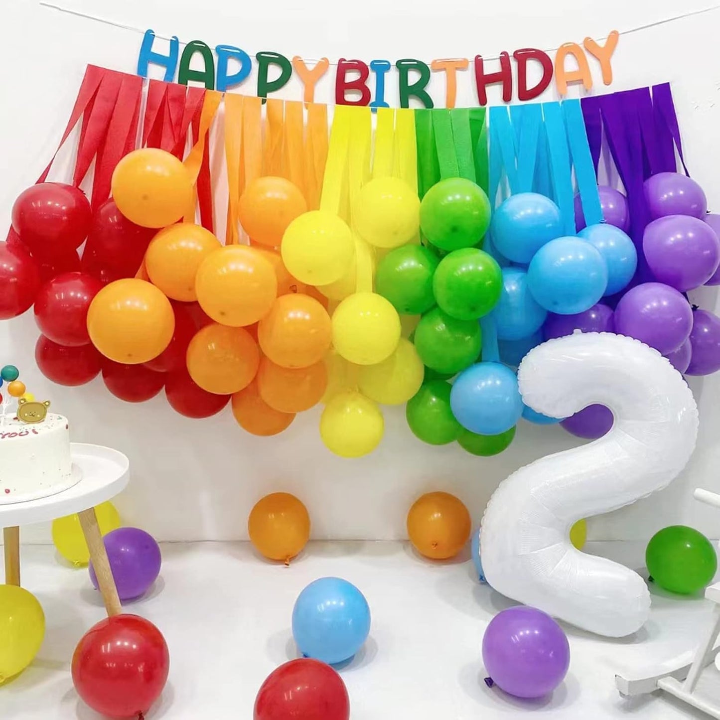 KAWKALSH Metallic Gold Balloons 5 Inch, 100Pcs Small Mini Latex Balloons for Party Birthday Baby Shower Anniversary Festival Arch Garland Decoration