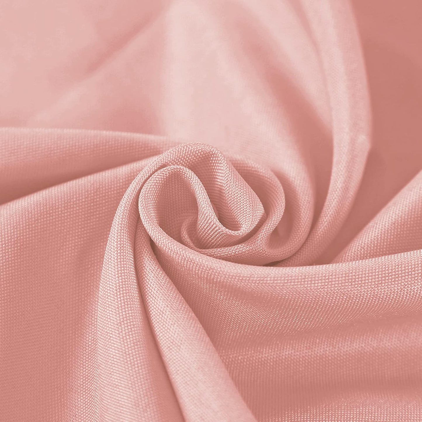 70 inch Round Tablecloth Washable Polyester Table Cloth Decorative Table Cover for Wedding Party Dining Banquet（70 inch, Dusty Pink）