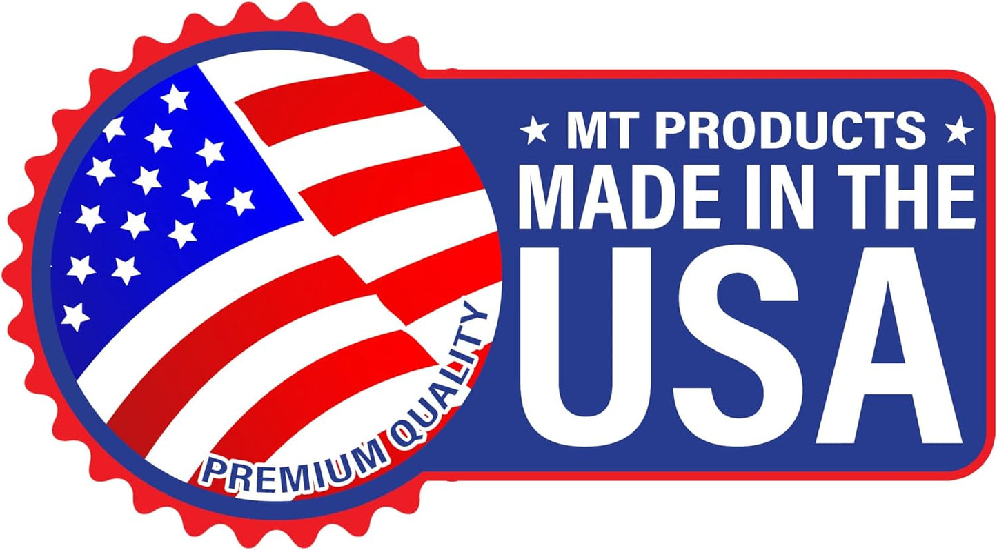 MT Products White Cupcake Boxes 9" x 4" x 3.5" - Bakery Boxes with Window (Pack of 15) - Made in USA