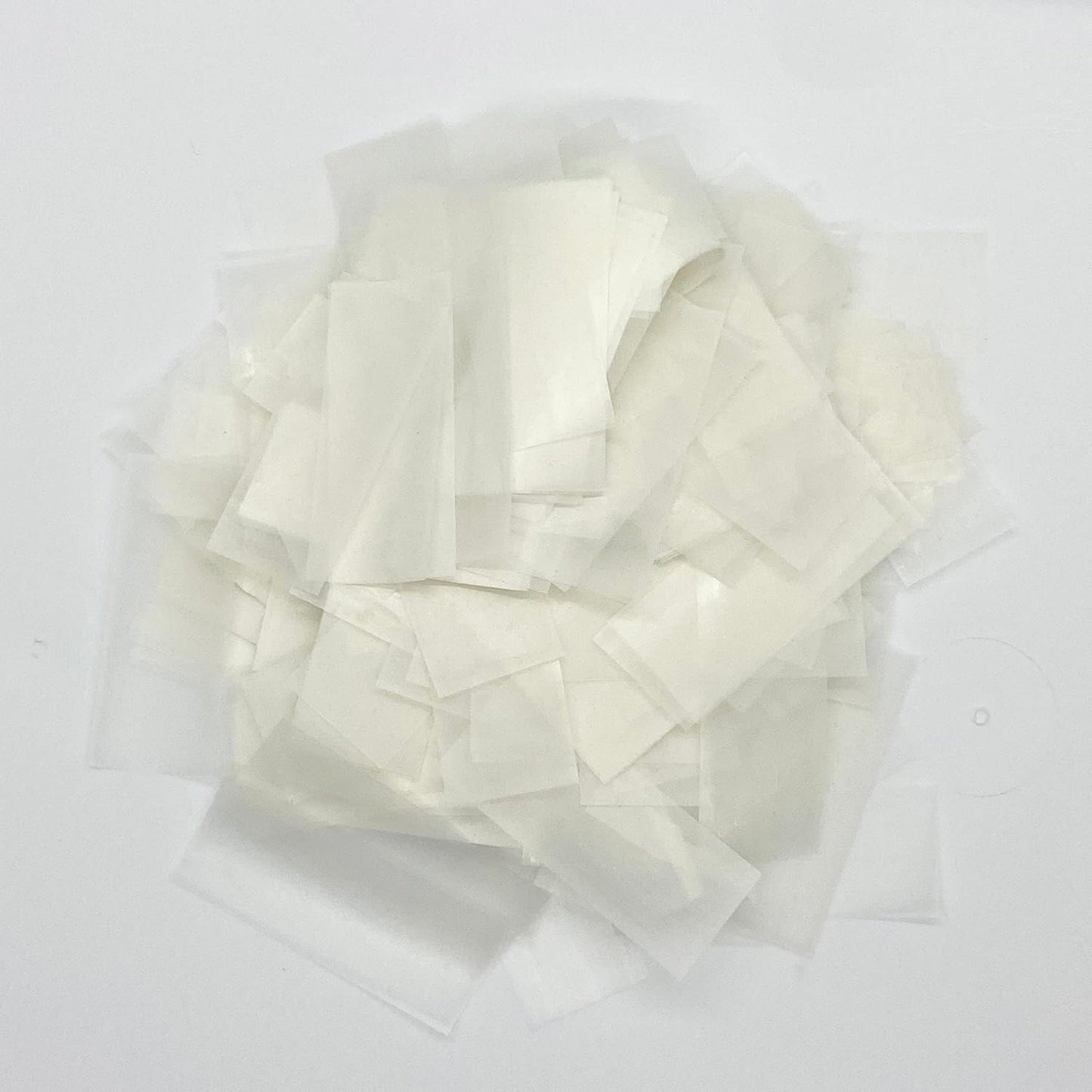 Biodegradable Dissolving Rice Paper Confetti –Rectangular Flame-Resistant and Water-Soluble Paper Confetti for Cannon and Launcher use – Best for Celebrations - 1 lb, 16 oz