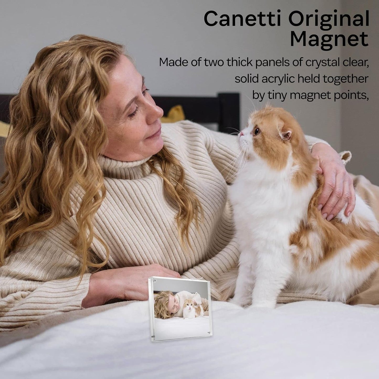 Original Magnet Frame by Canetti-5x7 inch