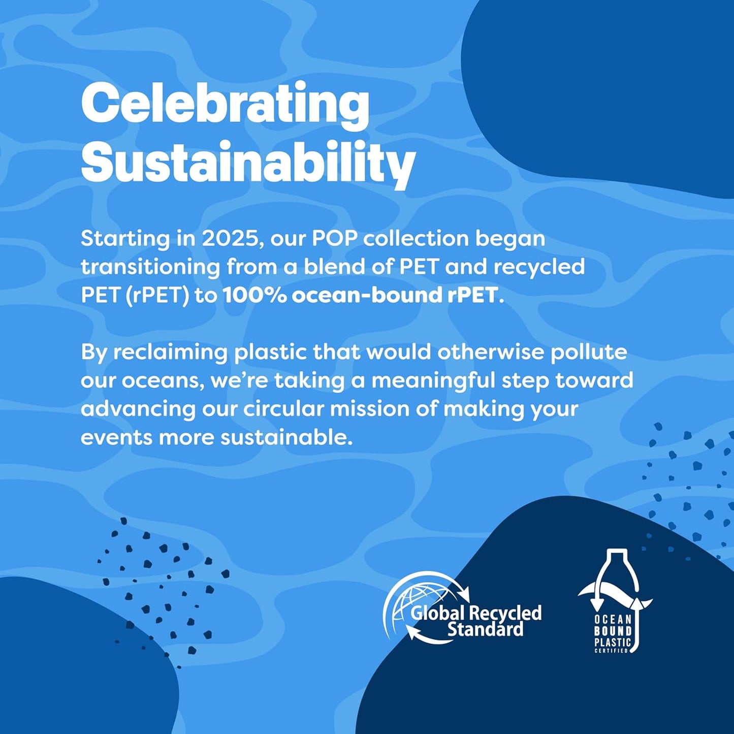 TOSSWARE POP 14oz Vino with Mix Color Stem SET OF 12, Premium Quality, Recyclable, Unbreakable & Crystal Clear Plastic Wine Glasses