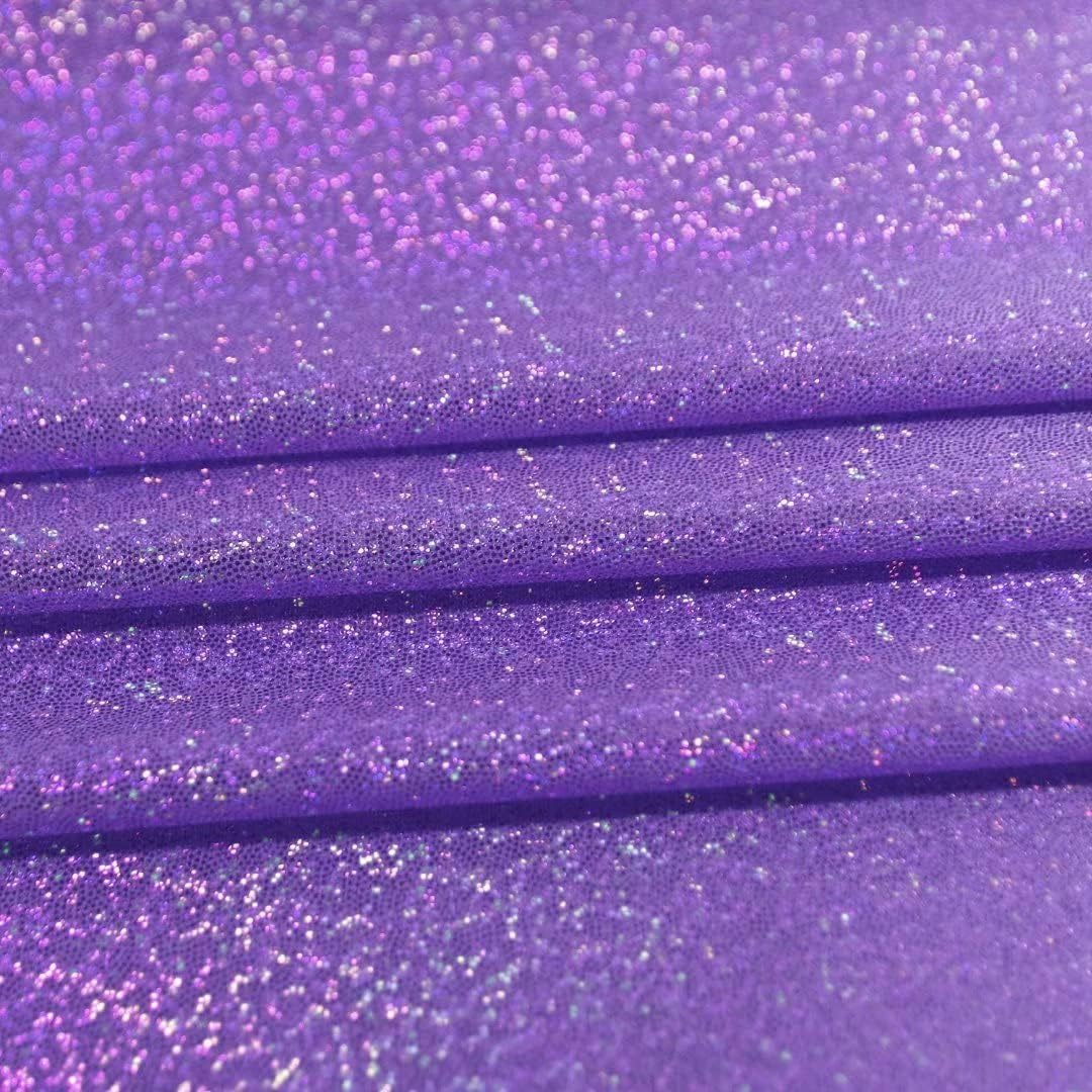 Fitable Sequin Tablecloth for Parties 52x70 Inch - Sparkle Glitter Table Cloth Laser Rectangle Overlay for Wedding Baby Shower Ceremony Birthday Holiday Banquet Decor, Purple