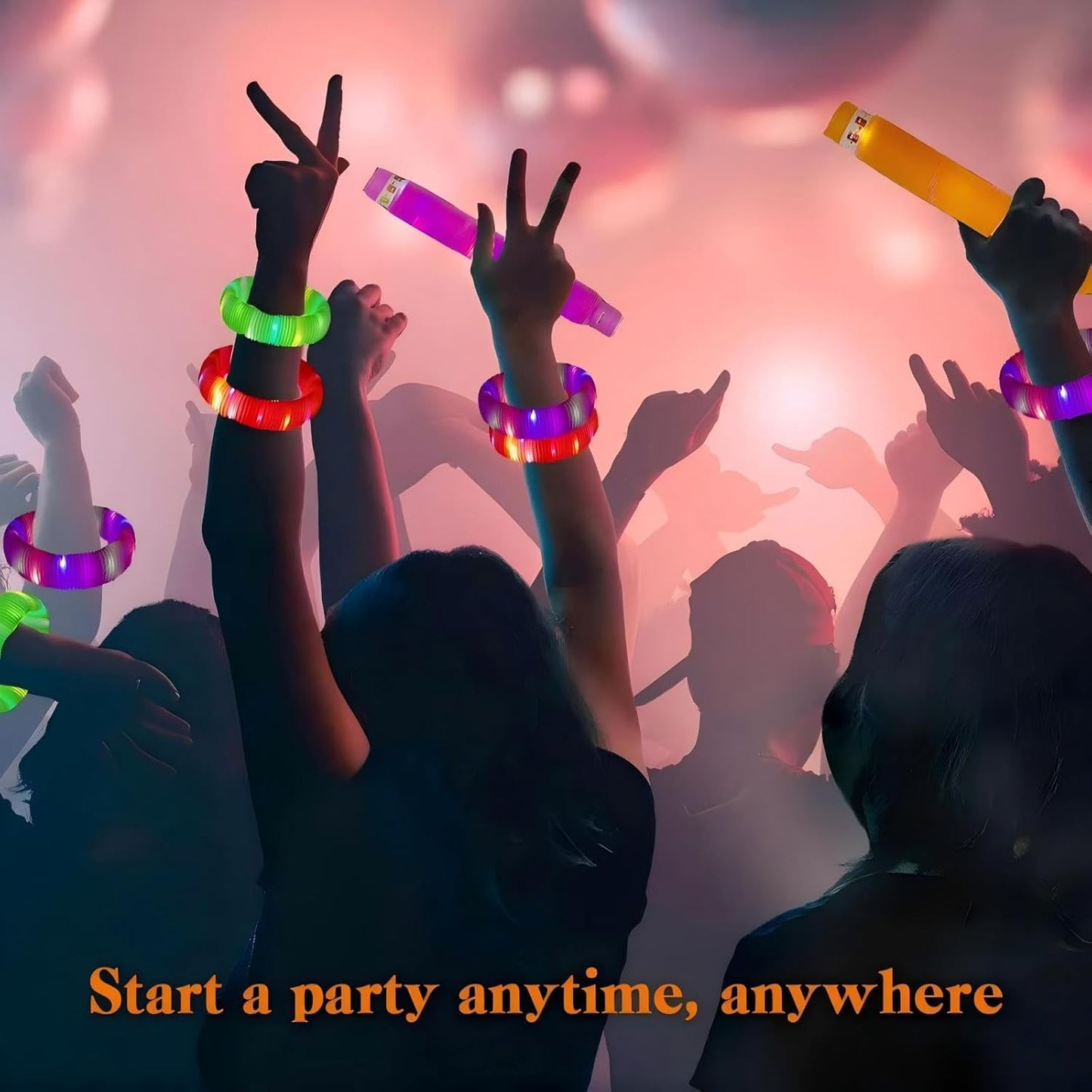 Green 12 Pack Light Up Party Favors Supplies,Bulk Glow Sticks Bracelet,Necklace Accessories for Kids,Birthday Return Gifts Treats,Easter Basket Goodie Bag Stuffer Fillers for Boys Girls